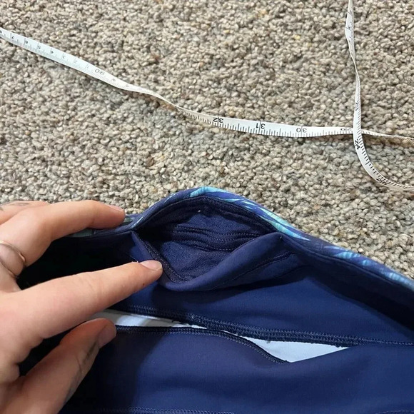 Lululemon Invigorate High-Rise Tight Legging Shapeshifter Flux Blue Multi Size 2 - Picture 11 of 15